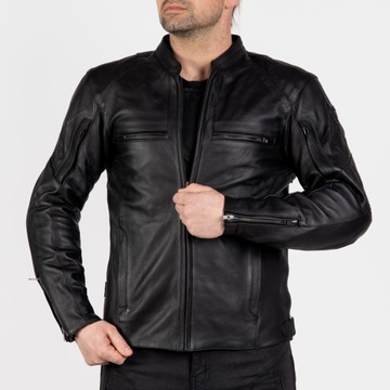 МОТОКОЖАНАЯ КУРТКА REBELHORN RUNNER III BLK 3XL