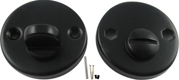 ROZETA DOLNA CZARNA BISZKOPT WC KLAMKA