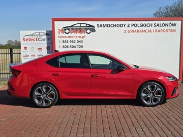 Skoda Octavia IV RS Liftback 2.0 TSI 245KM 2023 Skoda Octavia RS Challenge +Pakiety 2.0 TSI 245KM DSG Salon Polska FV 23%, zdjęcie 7