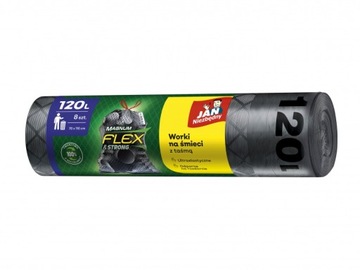 Worki na śmieci magnum flex&strong LDPE z