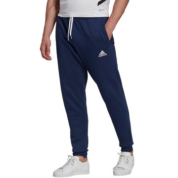 Spodnie Męskie Adidas Dresowe Granatowe Bawełna Entrada 22 Sweat Pants XL