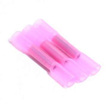 ТРУБКИ ТЕРМОУСТАНОВОЧНЫЕ КРЫШКИ С ЖЕСТЬЮ КРАСНЫЕ x 100