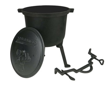 ВЕНГЕРСКАЯ ОХОТНИЧНАЯ ЧУГУННАЯ ГОРШКА 5Л