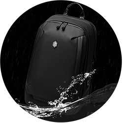 Рюкзак Arctic Hunter B00443 для ноутбука 15,6 дюйма с USB, два отделения, водонепроницаемый
