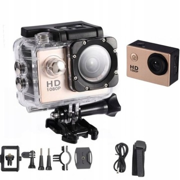 KAMERA SPORTOWA USB 2.0 HD 1080P NA KASK ROWE