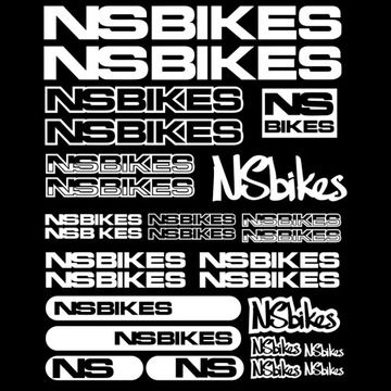 27 шт. для NS BIKES виниловые наклейки, наклейки, горный велосипед, велоспорт BMX