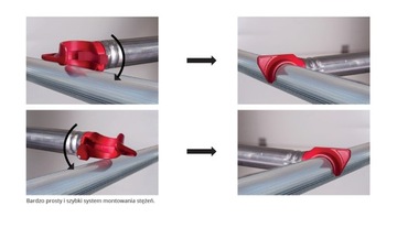 Rusztowanie alu. jezdne Faraone Compact XS 2,9m