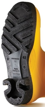 Kalosze bezpieczne DUNLOP Protomastor 142YP żółte - S5 SRA r. 40