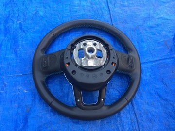 JEEP WRANGLER JL 21 22 23 VOLANT KŮŽE MOC PĚKNÝ MODRÁ NIT 2