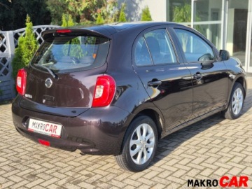 Nissan Micra IV Hatchback 5d Facelifting 1.2 80KM 2017 Nissan Micra Niski przebieg Klimatyzacja automatyczna Podgrzewane fotele, zdjęcie 2