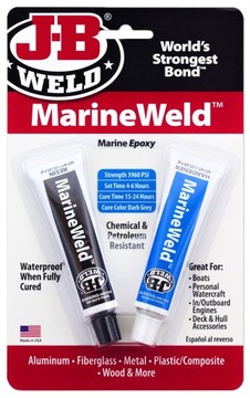 JB MarineWeld KLEJ WODOODPORNY Epoxy naprawa łodzi