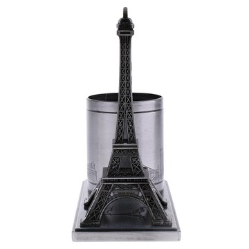 Pencil Pen Case Desk Organizer Storage Box for Office Desk Grey