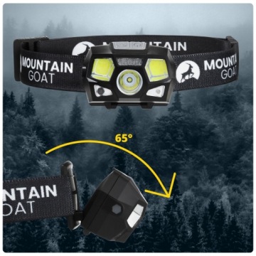 МОЩНАЯ, ВОДОНЕПРОНИЦАЕМАЯ ФАРА, 6 РЕЖИМОВ USB-СВЕТОДИОДА