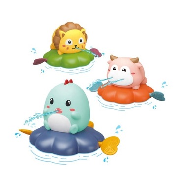 ПЛАВАЮЩАЯ ИГРУШКА ДЛЯ ВАННЫ, КОТОРАЯ НЕПРЕРЫВНО СТРУИТ ВОДУ