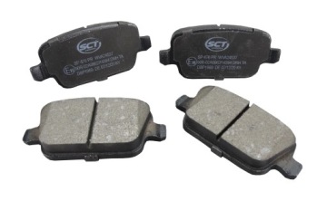 KLOCKI HAM. TYŁ MONDEO IV 2007- SMAX GALAXY 2006-