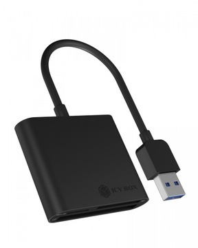 Адаптер ICY BOX USB 3.2 — CompactFlash, SD, microSD
