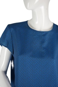 МОЙ ВАЖНЫЙ ГАРДРОБ синяя рубашка, размер L