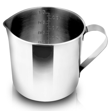 MIARKA KUCHENNA 1l STALOWA dzbanek z miarką IDEALE