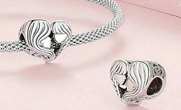 ПОДВЕСКИ КУЛОН МАМА ДОЧКА ЛУЧШЕЕ СЕРДЦЕ МАТЕРИ