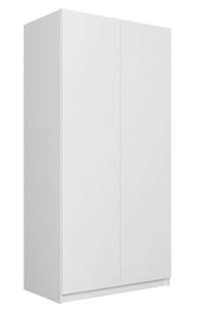 Szafa 90 cm Bezuchwytowa Biała