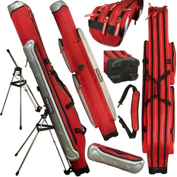 Кейс Mistrall Lux Red III, под патрон, 160 см