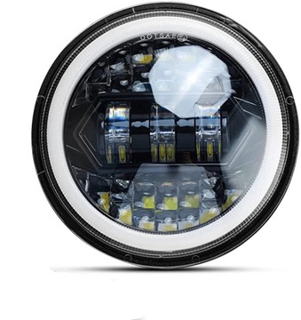 REFLEKTOR LAMPA LED PRZEDNIA HOMOLOGACJA MOTOCYKL