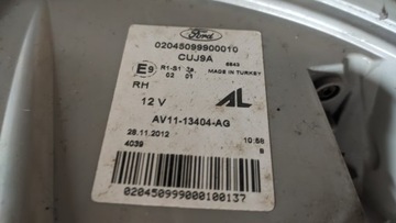 FORD B-MAX 12R 1.0 EB SVĚTLO PRAVÝ ZADNÍ AV11-13404-AG EU