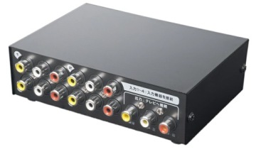 AV-селектор MCO RCS-01 Разветвитель AV-сигнала 4/1 ЯПОНИЯ