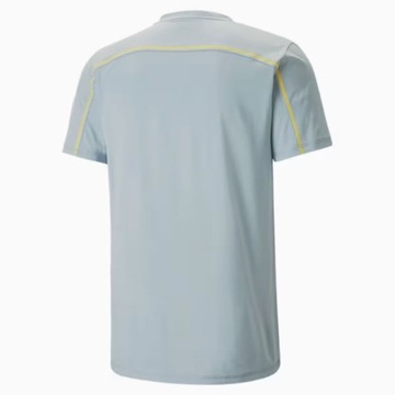 Y4404 Мужская футболка для бега PUMA с коротким рукавом и принтом ФУТБОЛКА M