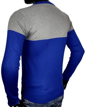 СВИТЕР МУЖСКОЙ С ПРИБАВКОЙ ШЕРСТИ О75, размер XL