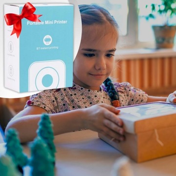МИНИ ПОРТАТИВНЫЙ ТЕРМОПРИНТЕР ДЛЯ ДЕТЕЙ + БЕСПЛАТНО