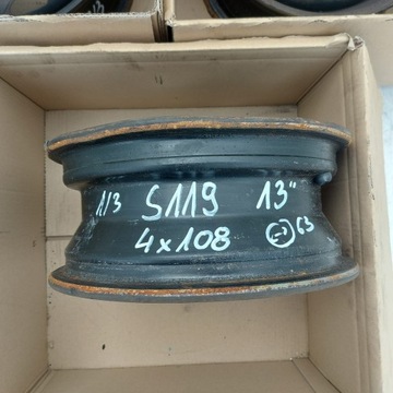 СТАЛЬНЫЕ КОЛЕСА 13 4x108 5J ET45