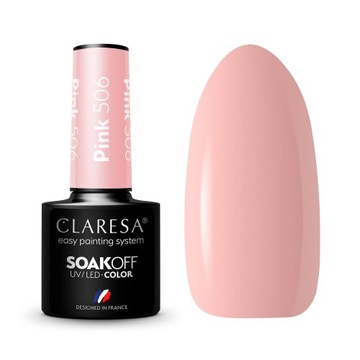 Claresa Lakier hybrydowy PINK 506