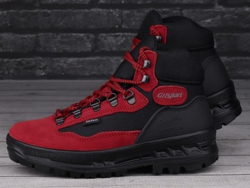 Buty damskie trekkingowe Grisport ROSSO SCAMOSCIATO