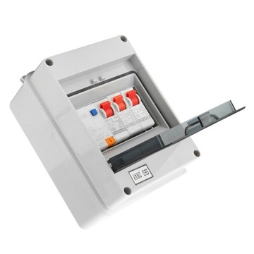 2-сторонний приемный блок для караванов, 40 А, 30 мА, УЗО 2MCB, 6a16A