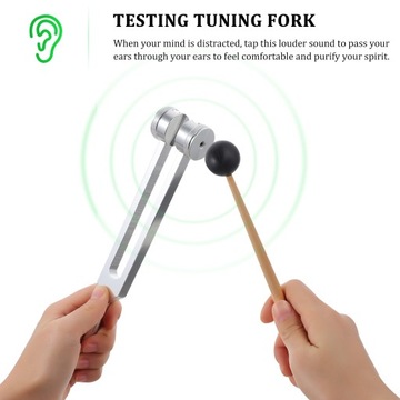 Sound Healing Fork Tune Energy Дерево Алюминий