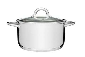 garnek nierdzewny WILLY 5,8 litra z pokrywką 24cm GALICJA 28467