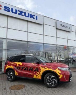 Suzuki 2025 Suzuki Vitara DEMO Elegance 1,4 Mild Hybrid 4WD 6AT Bright Red 1.4 111KM, zdjęcie 1