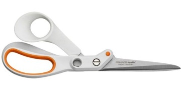 НОЖНИЦЫ FISKARS ПРОФЕССИОНАЛЬНЫЕ УСИЛИВАЮЩИЕ НОЖНИЦЫ ДЛЯ ТОЛСТЫХ ТКАНЕЙ ОСТРЫЕ 21СМ