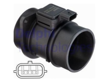 DELPHI AF10653-12B1 VÁHA VZDUCHU HMOTA VZDUCHU