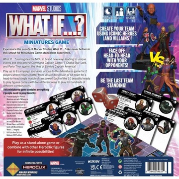 HeroClix Marvel Disney Игра «Что если миниатюры» RU