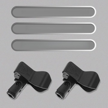 KLIP DO MIKROFONU BEZPRZEWODOWY UCHWYT NA KLAPĘ PRZEWODOWY