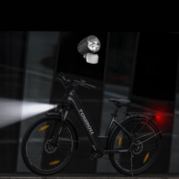 ЭЛЕКТРИЧЕСКИЙ ТРЕККИНГОВЫЙ ВЕЛОСИПЕД 27,5 ДЮЙМА, 250 ВТ, 100 КМ, 15,6 АЧ TOUROLL J1 ST