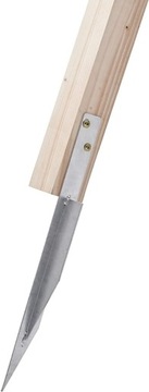 Zestaw montażowy huśtawka łączniki 90x90 czarny