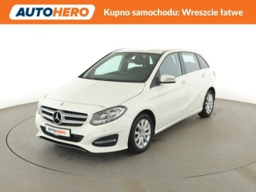 Mercedes Klasa B W246 Sports Tourer Facelifting 1.5 180 d BlueEFFICIENCY Edition 109KM 2017 Mercedes B 180 navi kamera i czujniki parkowania