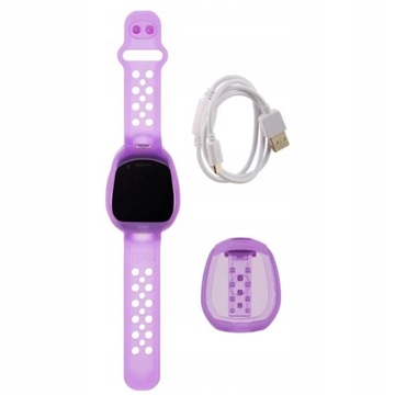 TOBI 2 ROBOT SMARTWATCH ИНТЕРАКТИВНЫЕ ЭЛЕКТРОННЫЕ ЧАСЫ ФИОЛЕТОВЫЙ