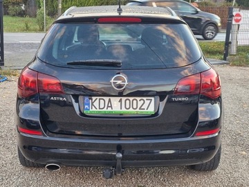 Opel Astra J Sports Tourer 1.4 Turbo ECOTEC 140KM 2011 Opel Astra Sliczna 1.4 b Ful Opcja Bezwypadkowa Zarejestrowana Gwarancja d, zdjęcie 6