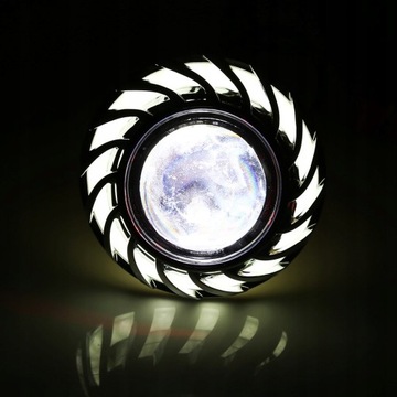 Фара Angel Devil Eye, светодиодный объектив проектора