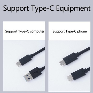 SSD-бокс M.2 NVMe PCIe/NGFF USB-корпус емкостью 2 ТБ с кабелем C-A
