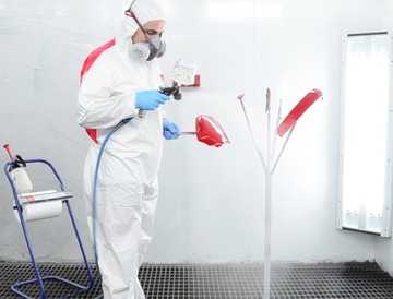 Stojak do lakierowania małych elementów lekki | 580x520x1360 mm | NTools